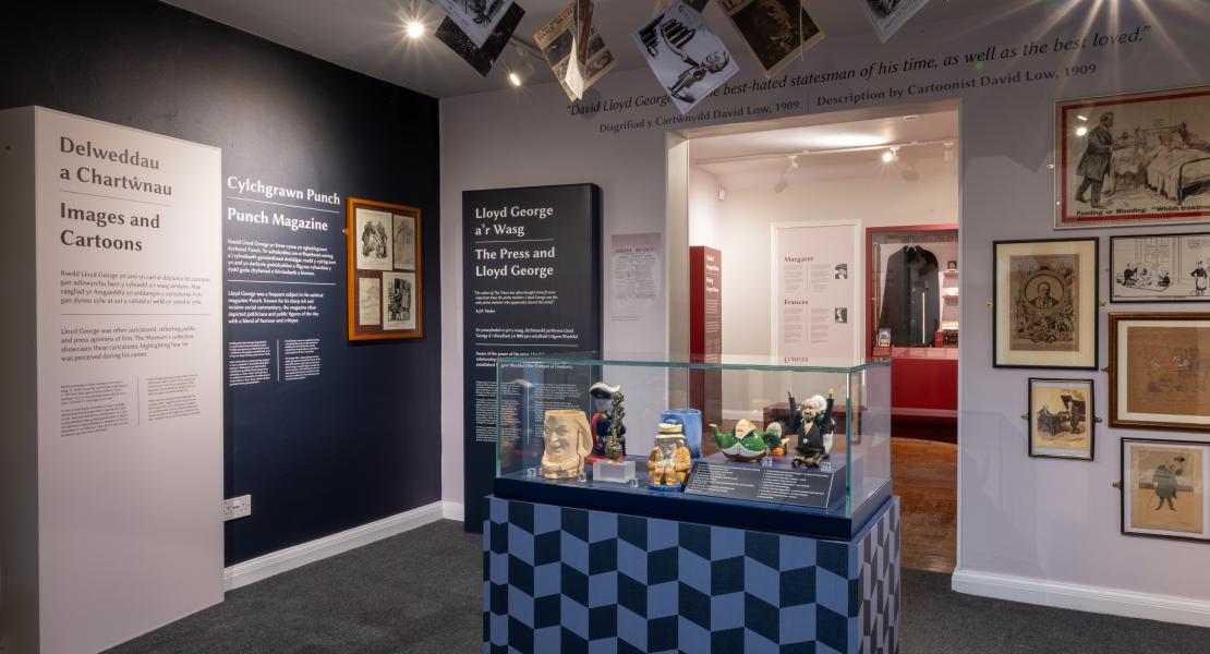 Inside the Lloyd George Museum